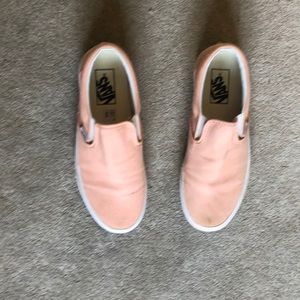 Women’s size 8 Pink Slip on Vans